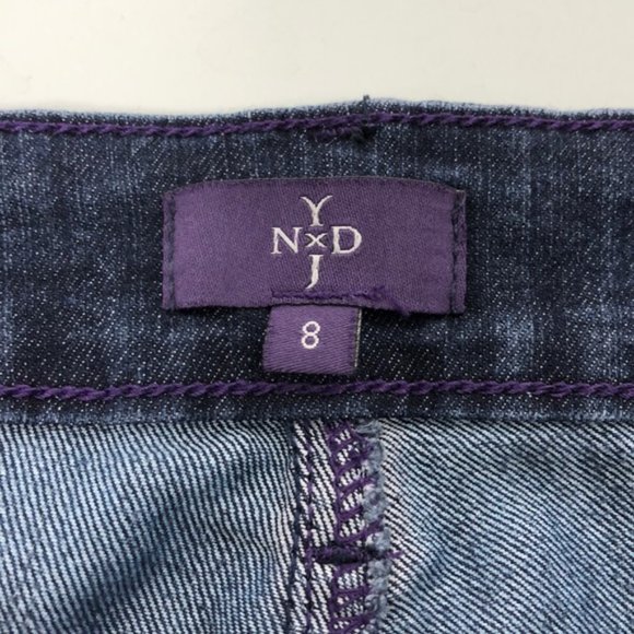 NYDJ Slim Straight Fit High Rise Jeans - Picture 4 of 5